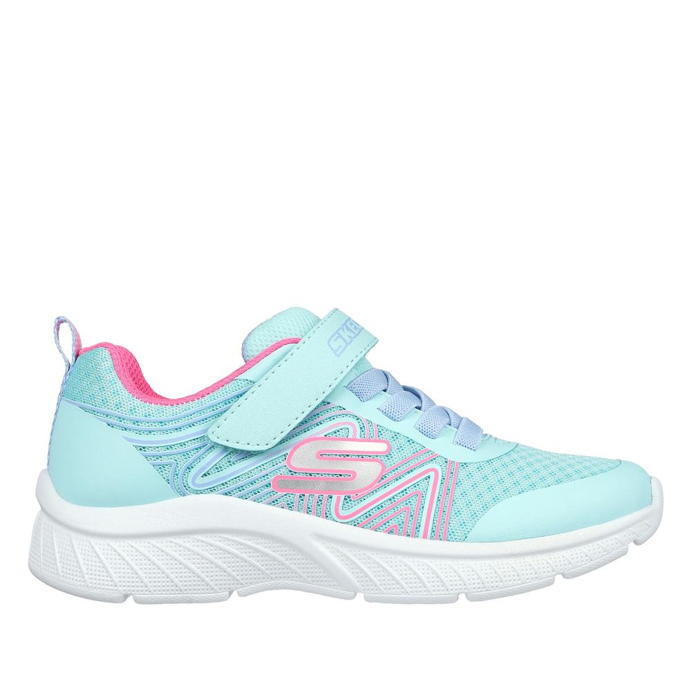 Gyerek cipő Skechers Microspec Plus Swirl Sweet 303535LAQPK - kék