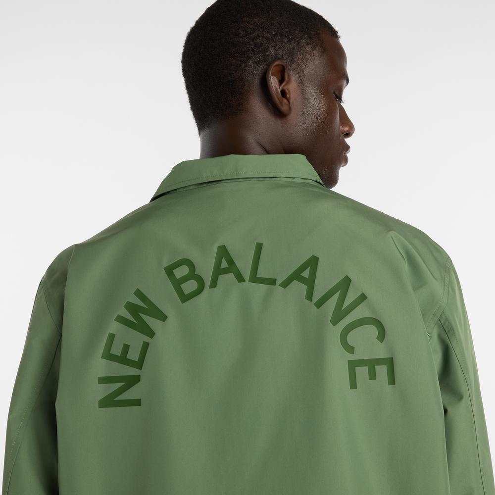 Férfi bunda New Balance MJ61U6AJAAS - zöld