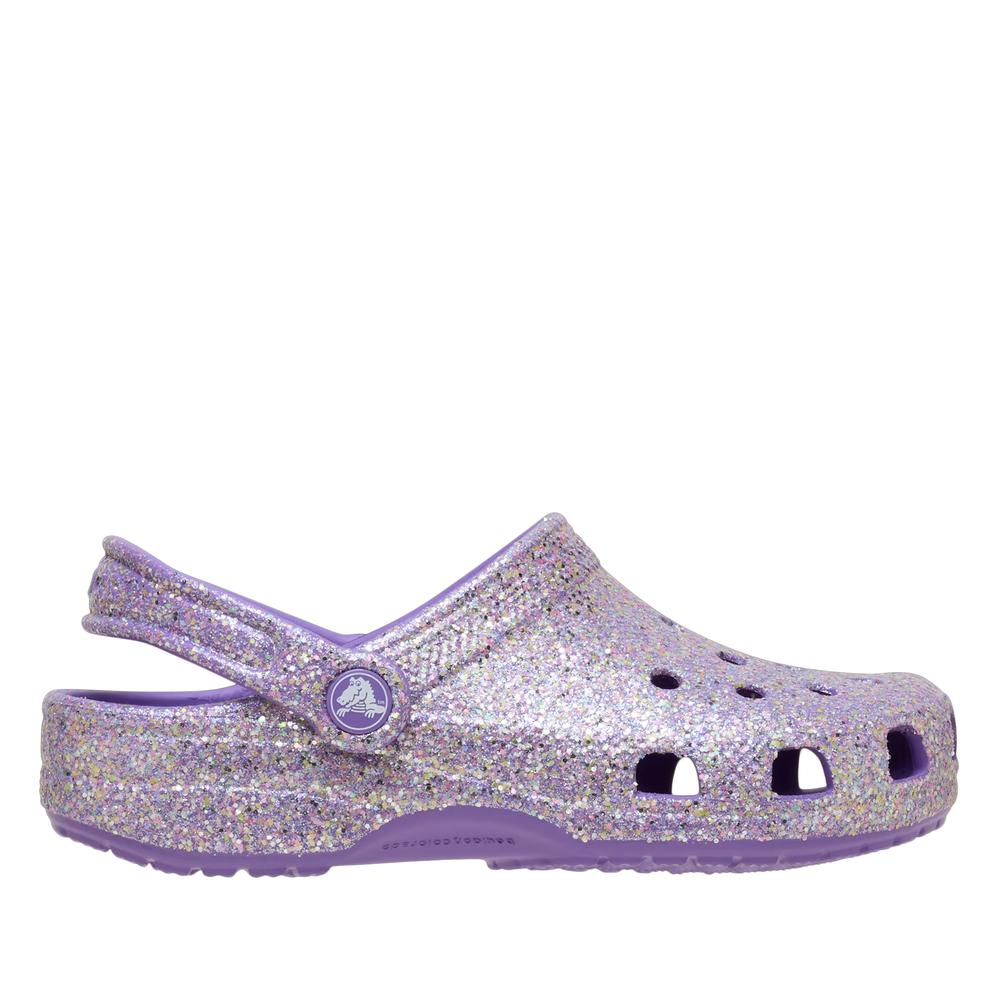Flip Flop gyerek Crocs Classic Fantasy Glitter Clog 212561-510 - lila
