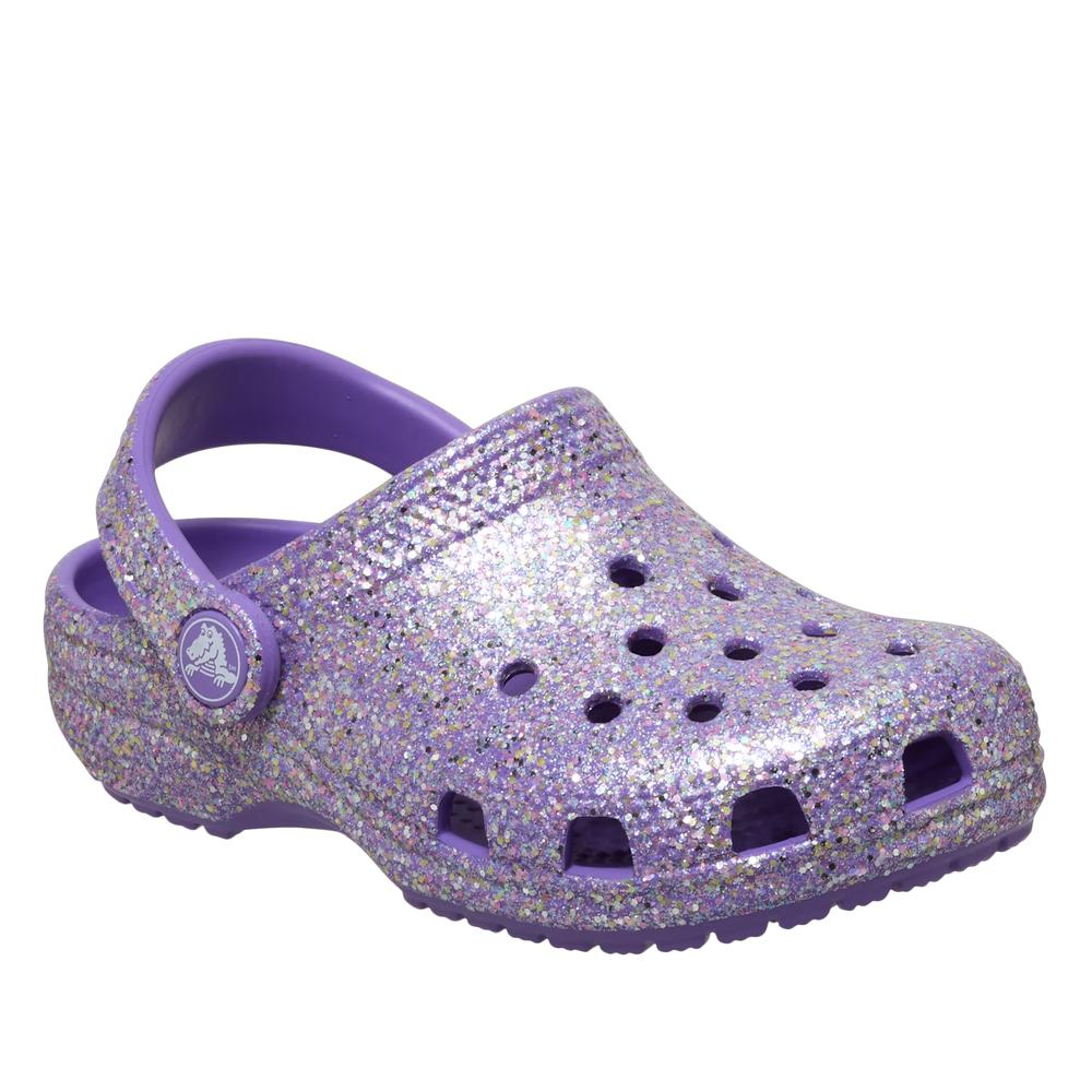 Flip Flop gyerek Crocs Classic Fantasy Glitter Clog 212562-510 - lila