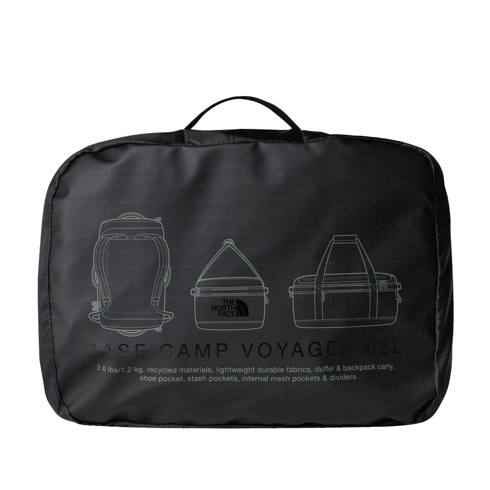 Táska The North Face Base Camp Voyager 62L 0A52S3KT01 - fekete