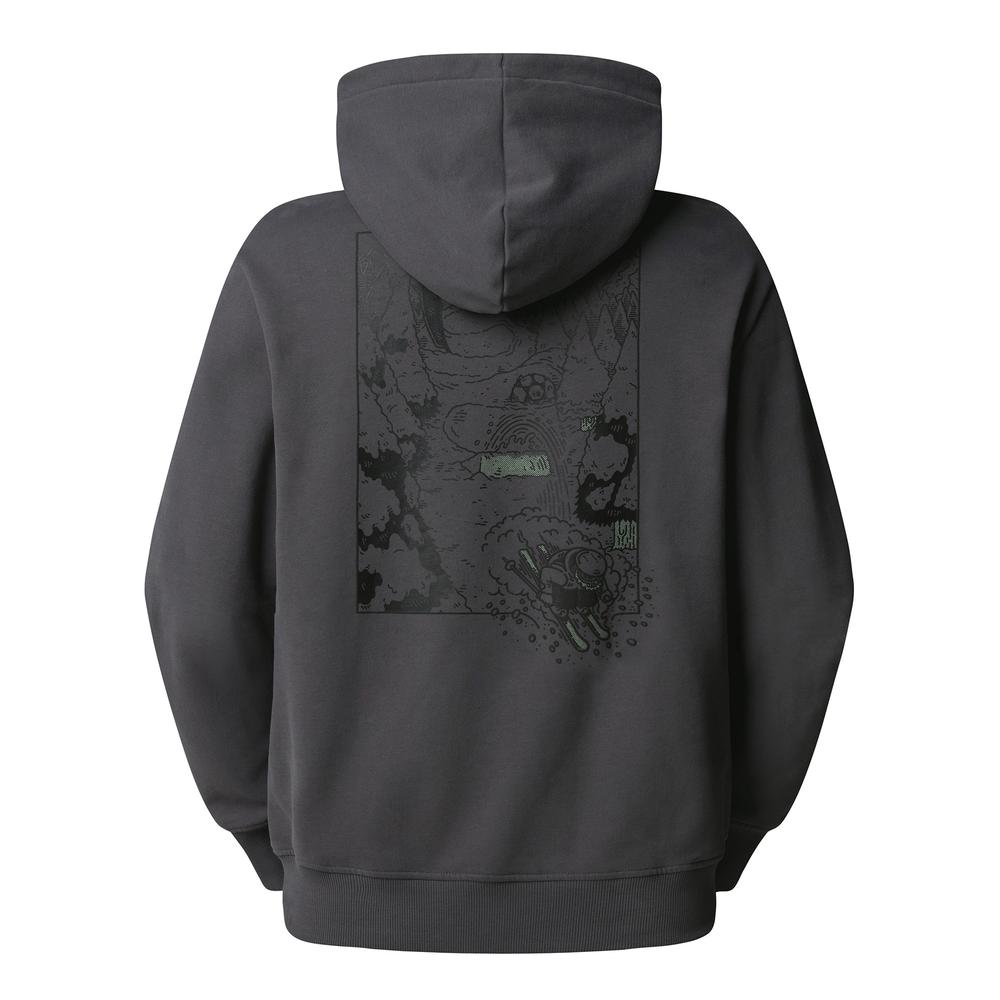 Férfi pulóver The North Face Powder Days 0A8E4G0C51 - szürke