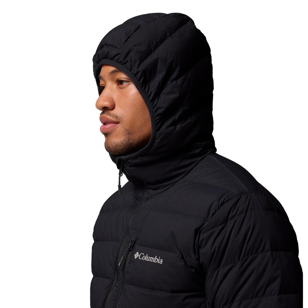 Férfi dzseki Columbia Peak Down Hooded 2133972010 - fekete