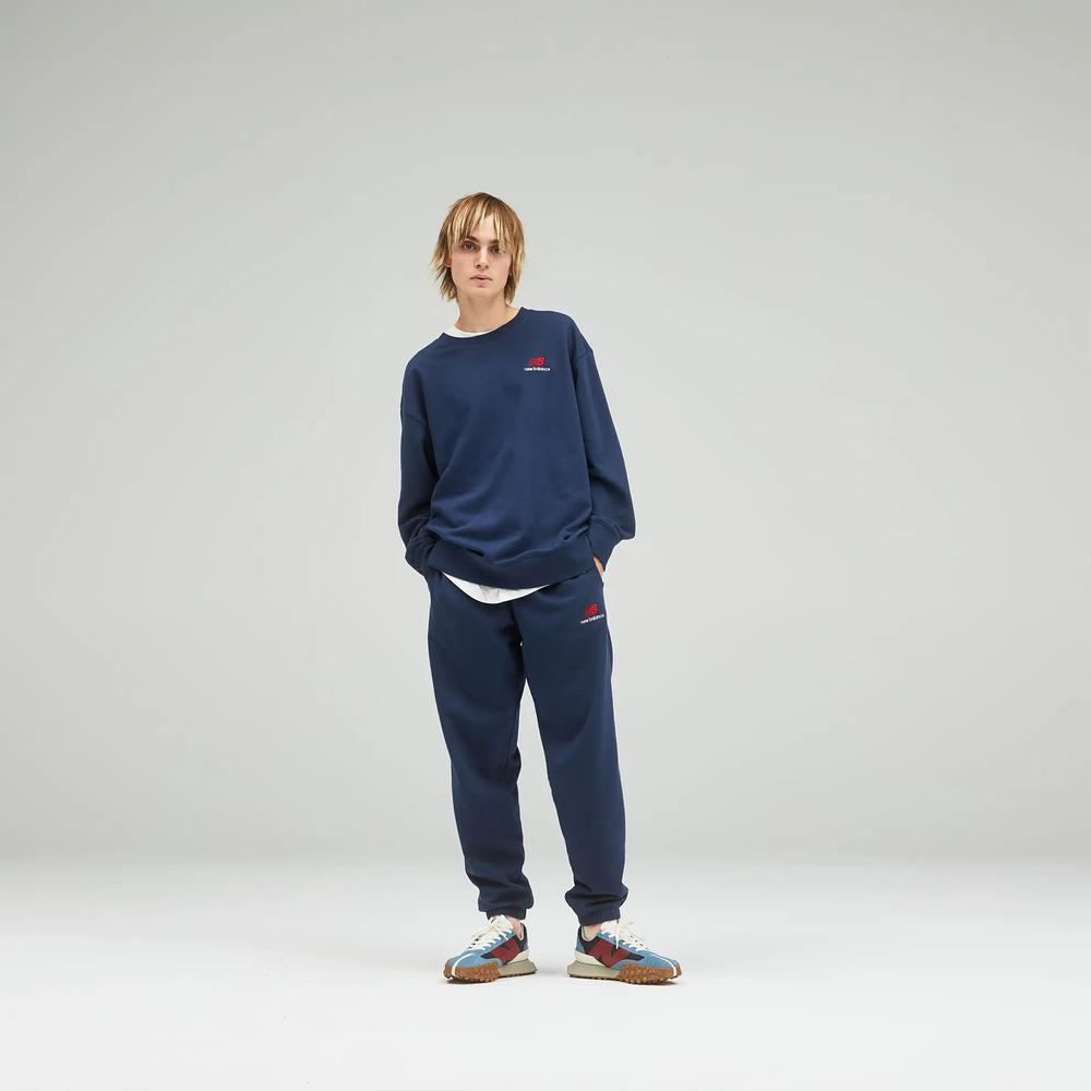 Nadrág unisex New Balance UP21500NGO – sötétkék