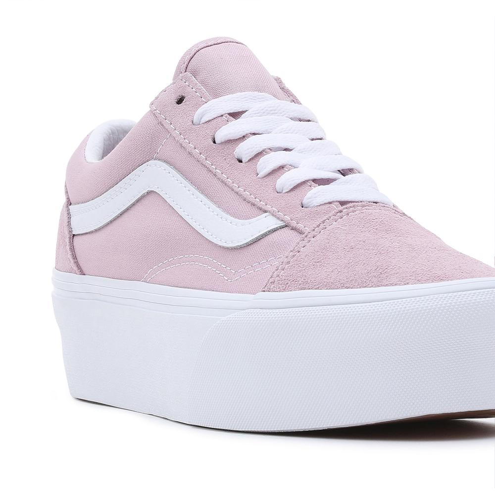 Cipő Vans Old Skool Stackform VN0A7Q5MBLT1 - rózsaszín