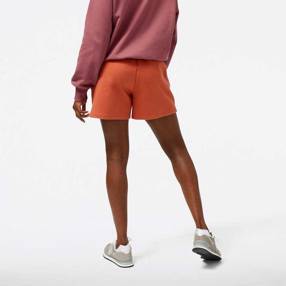 Női rövidnadrág New Balance WS23552MHY – narancs