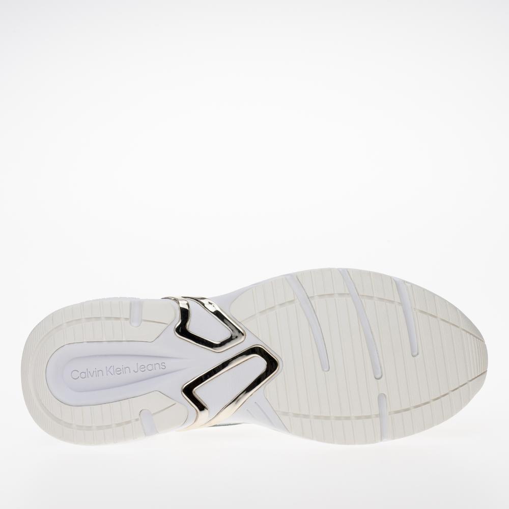 Cipő Calvin Klein Retro Tennis Low Lace MH ML MR YW0YW01381-01V - fehér