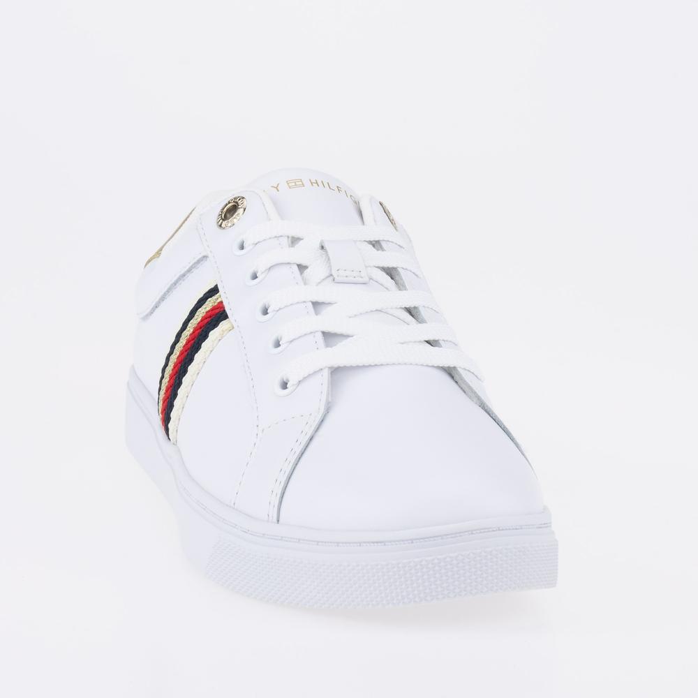 Cipő Tommy Hilfiger Corporate Webbing Sneakers FW0FW07117-YBS - fehér