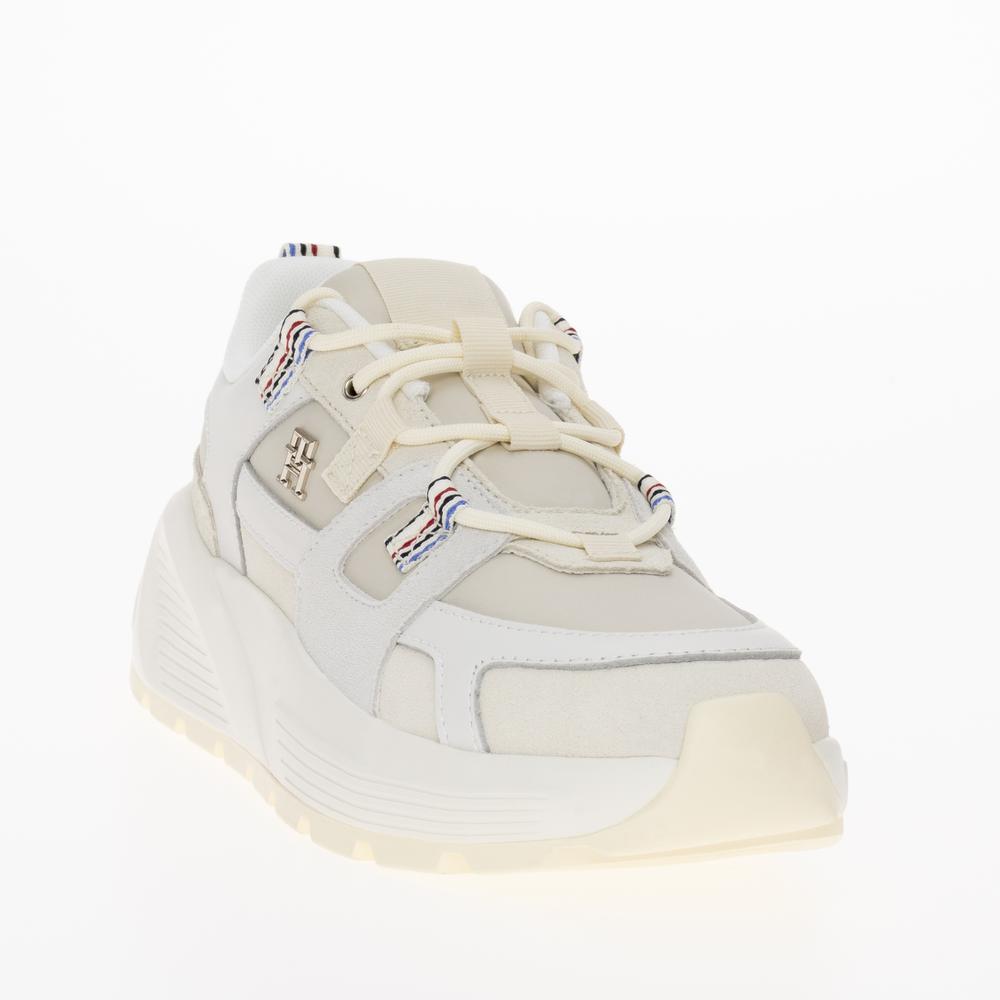 Cipő Tommy Hilfiger Chunky Runner FW0FW07674-AEF - bézs