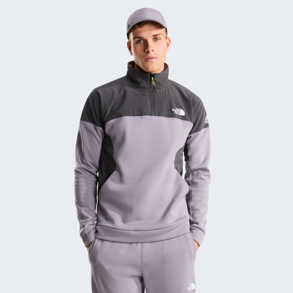 Férfi pulóver The North Face 1/4 Mountain Athletics 0A8G8JGOJ1 - szürke