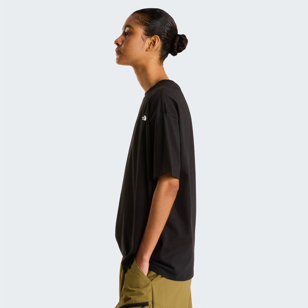 Női póló The North Face Essential Simple Dome 0A8EVXJK31 - fekete