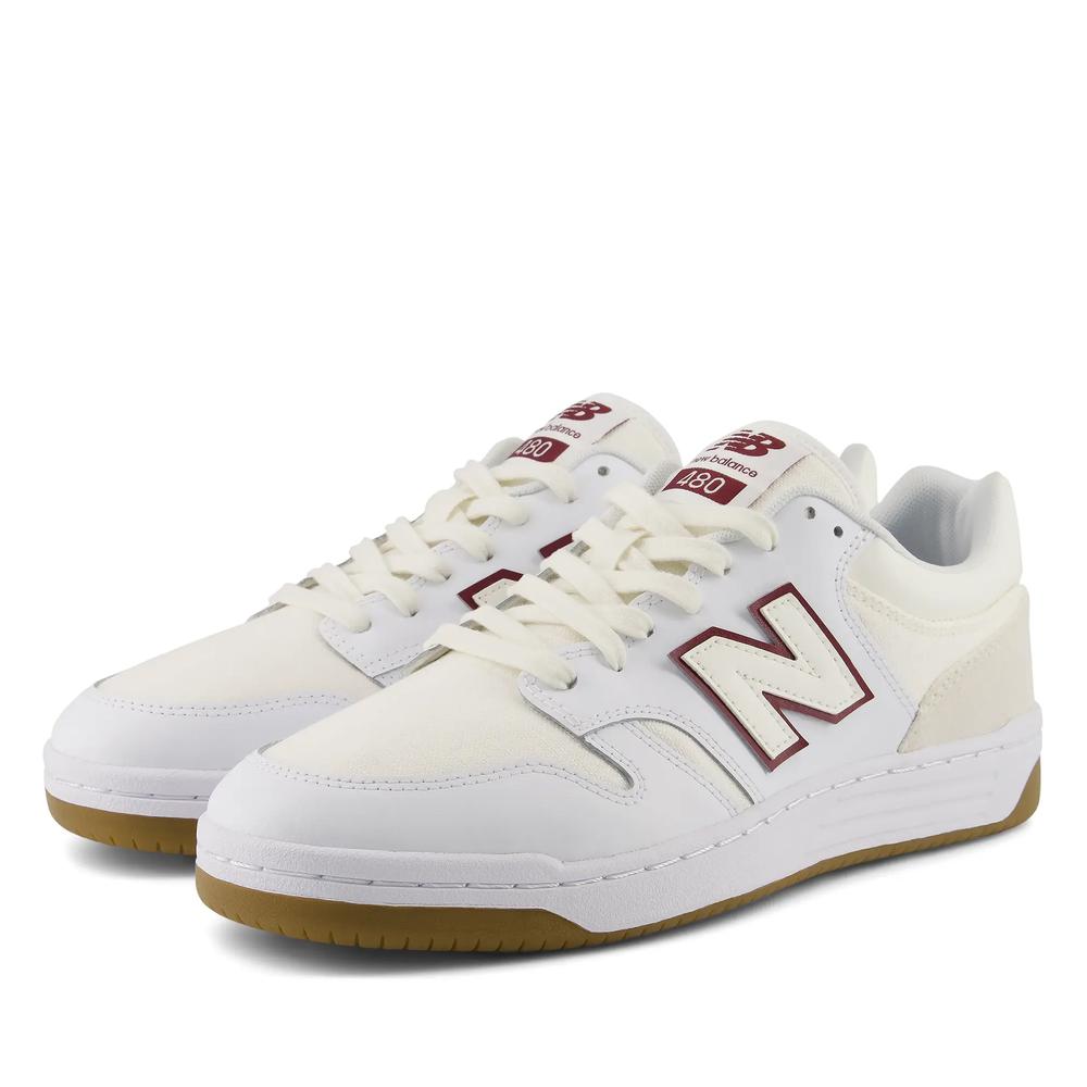 Unisex cipő New Balance U480P1BB - fehér