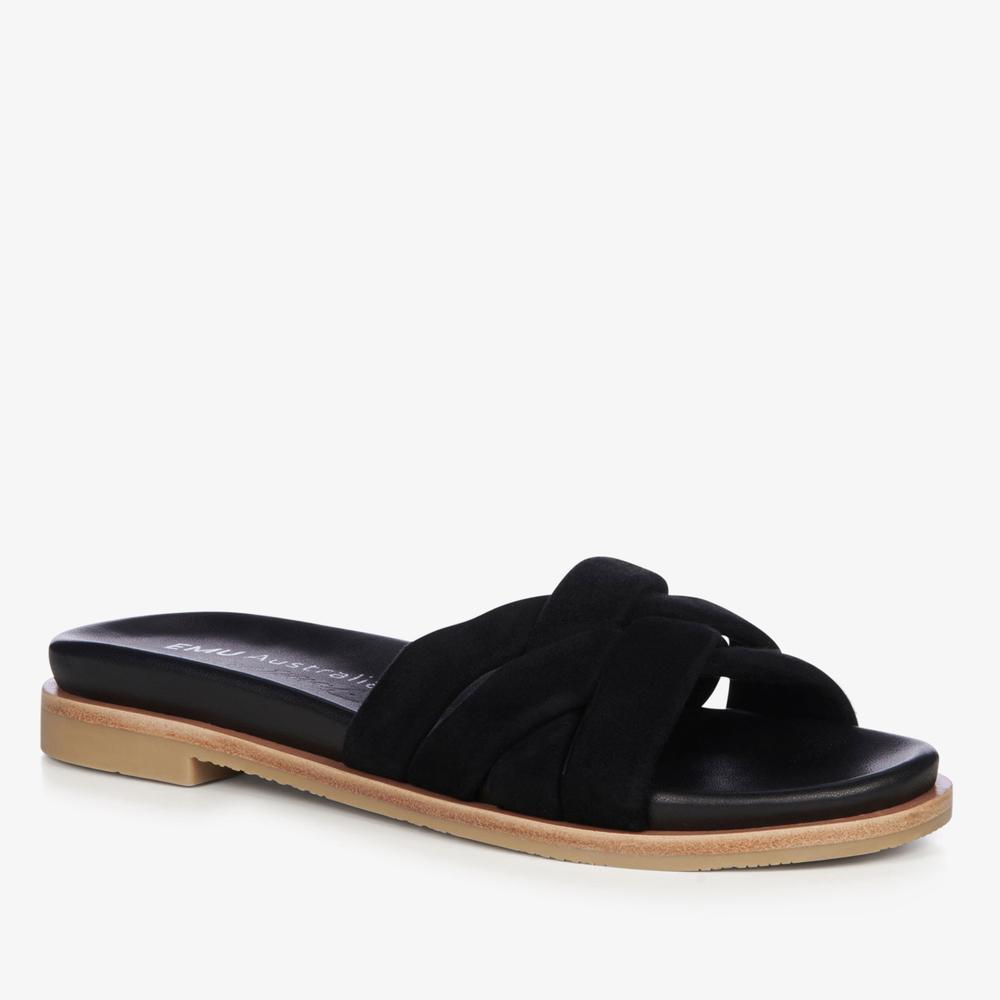 Flip Flop Emu Australia Ikara W13054BLAK - fekete