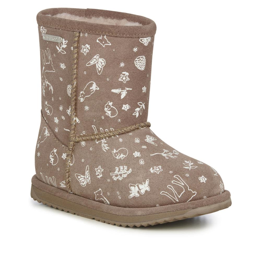 Cipő Emu Australia Woodland Brumby K12607MUSH - bézs