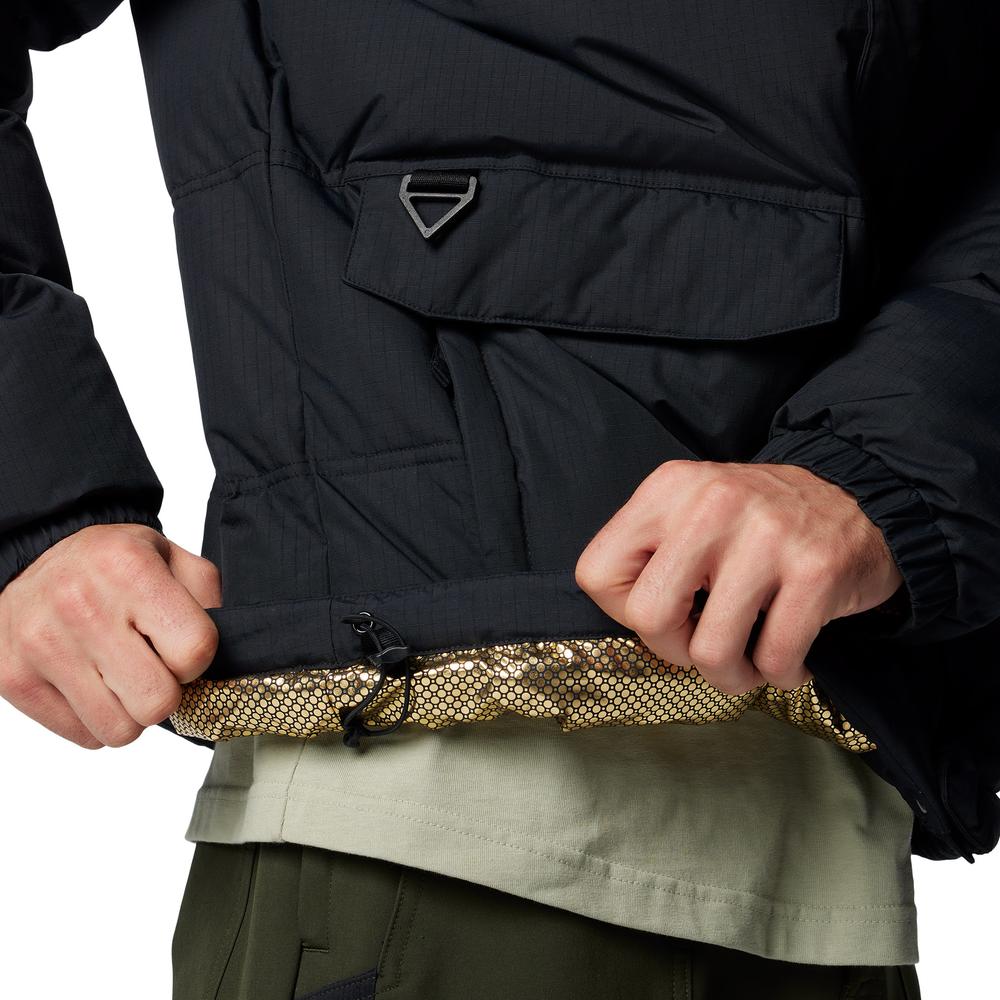 Férfi dzseki Columbia Landroamer Hooded Puffer 2088081010 - fekete