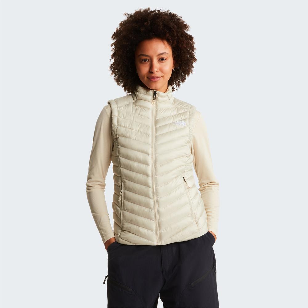 Női mellény The North Face Huila 0A8DW5DOM1 - bézs