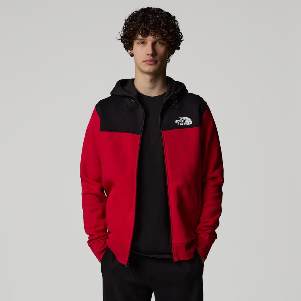Pulóver The North Face Icons 0A89F6KZ31 - piros