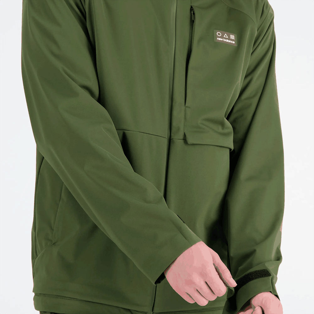 Férfi téli kabát New Balance MJ33276KOU - zöld