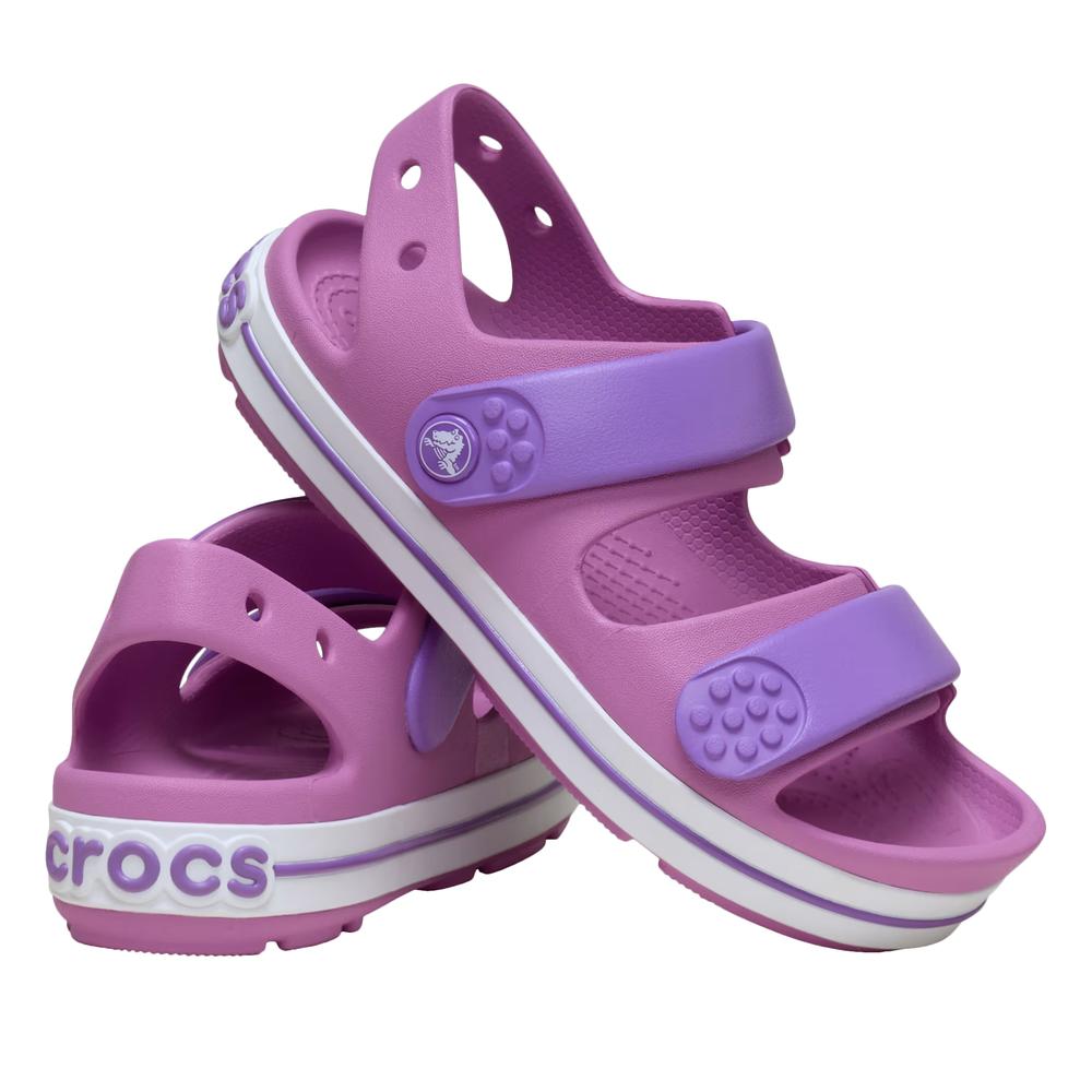 Szandál gyerek Crocs Crocband Cruiser Sandal 209423-6WQ - rózsaszín