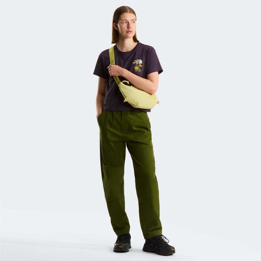 Női póló The North Face Flora 0A8G9QG5O1 - lila
