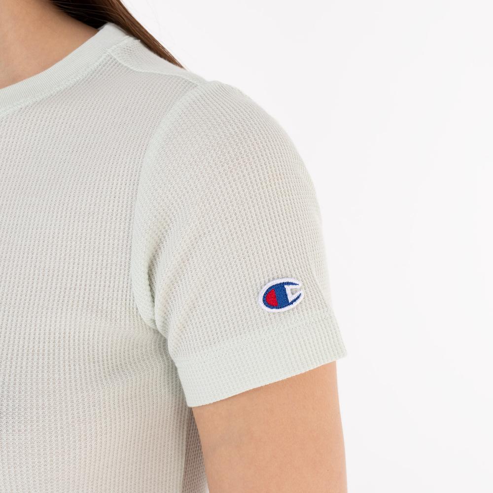 Póló Champion Crewneck 116252-GS076 - zöld