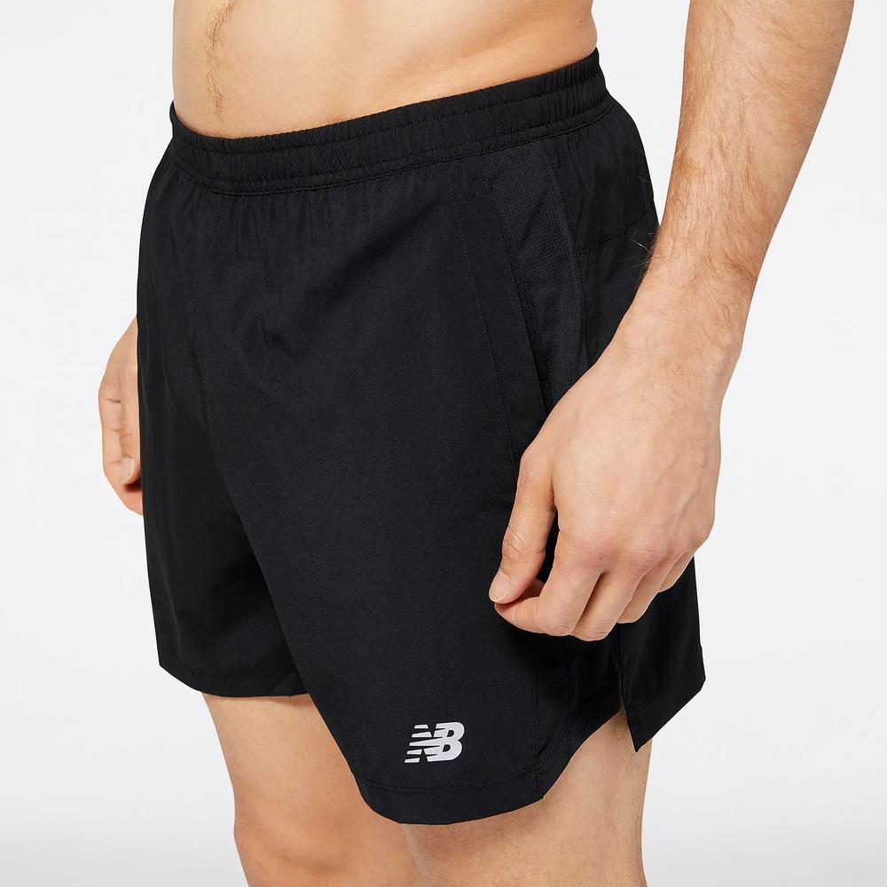 Férfi futónadrág New Balance MS23228BK – fekete