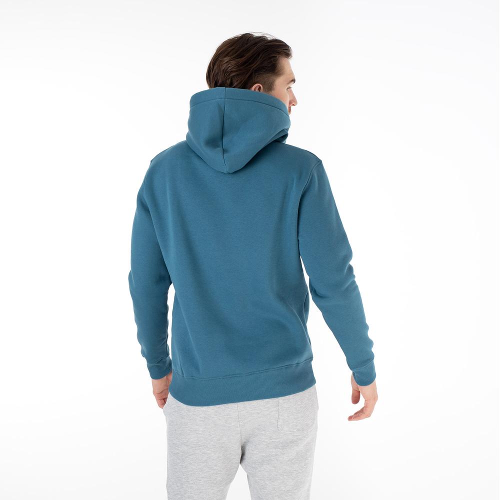 Pulóver Alpha Industries Basic Hoody Small Logo 196318678 - kék