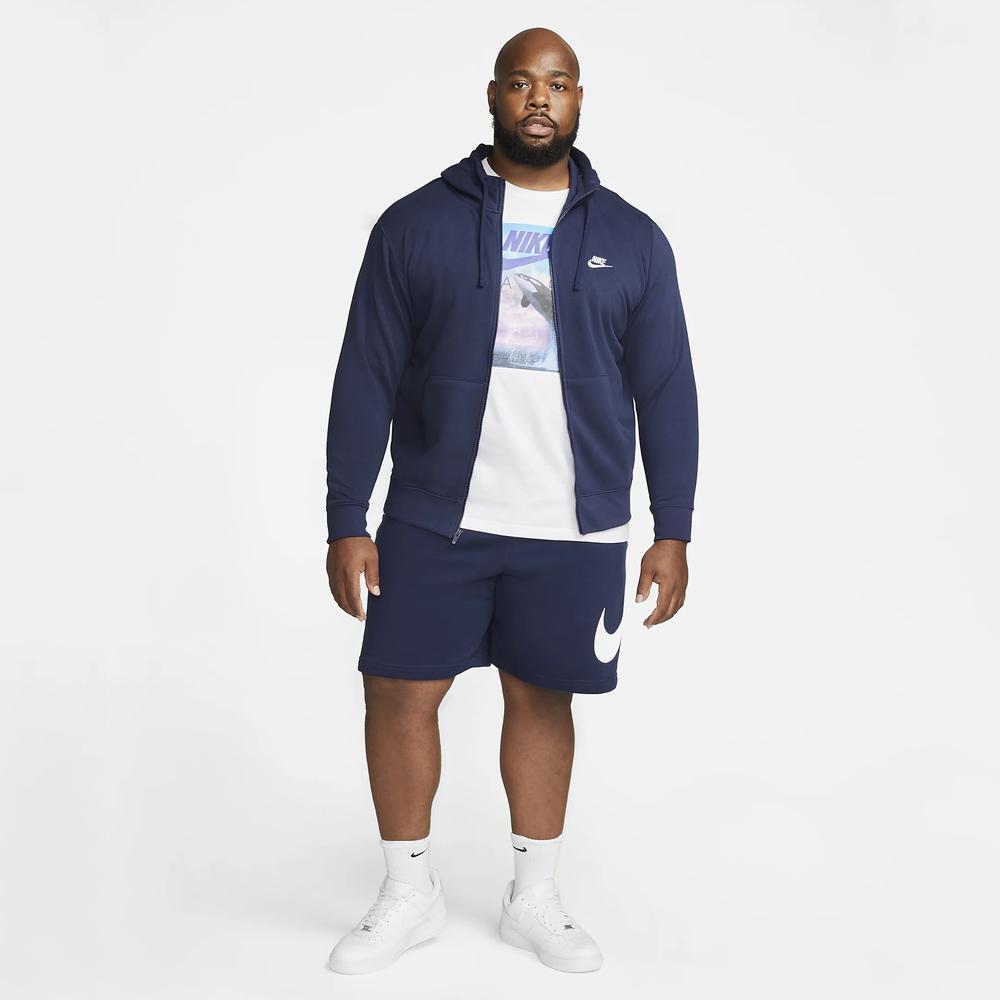 Pulóver Nike NSW Club Fleece BV2645-410 - sötétkék