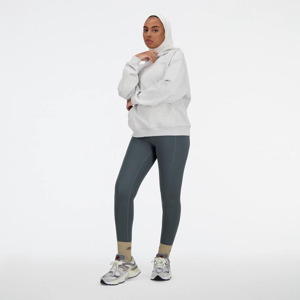 Felső New Balance WT41537AHH - szürke
