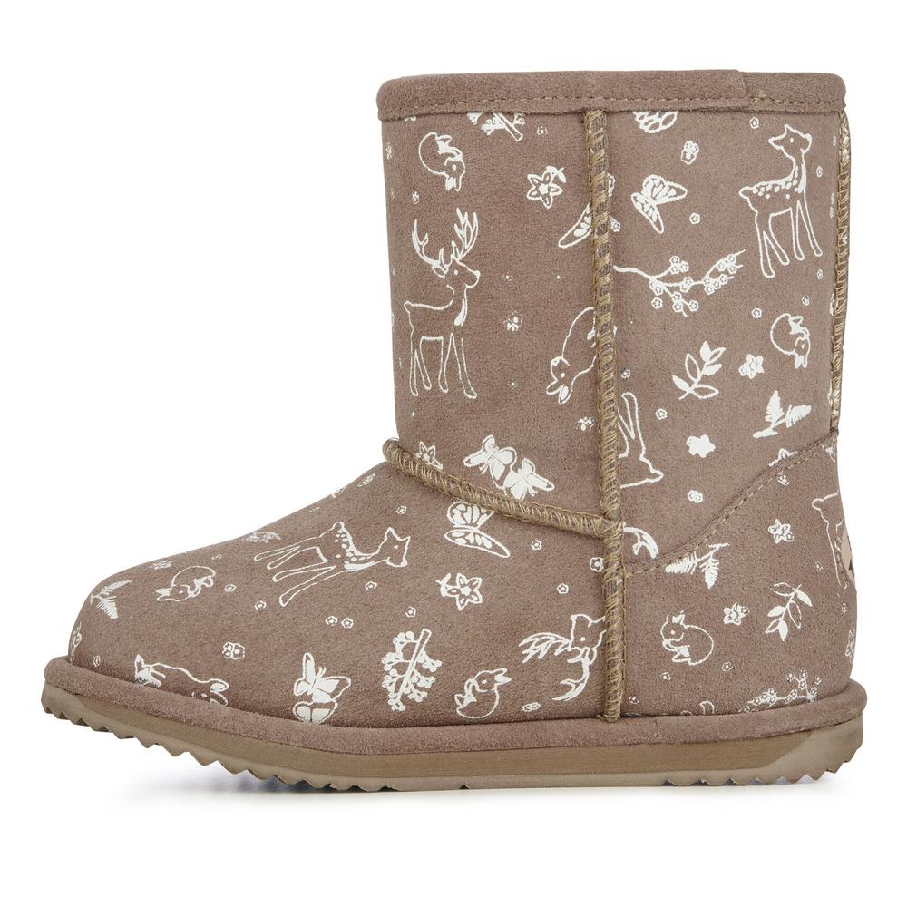 Cipő Emu Australia Woodland Brumby K12607MUSH - bézs