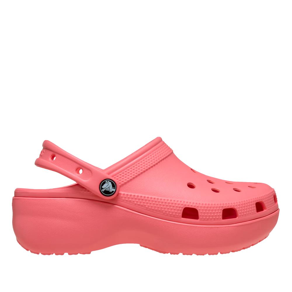 Flip Flop női Crocs Classic Platform Clog 206750-6UI - rózsaszín