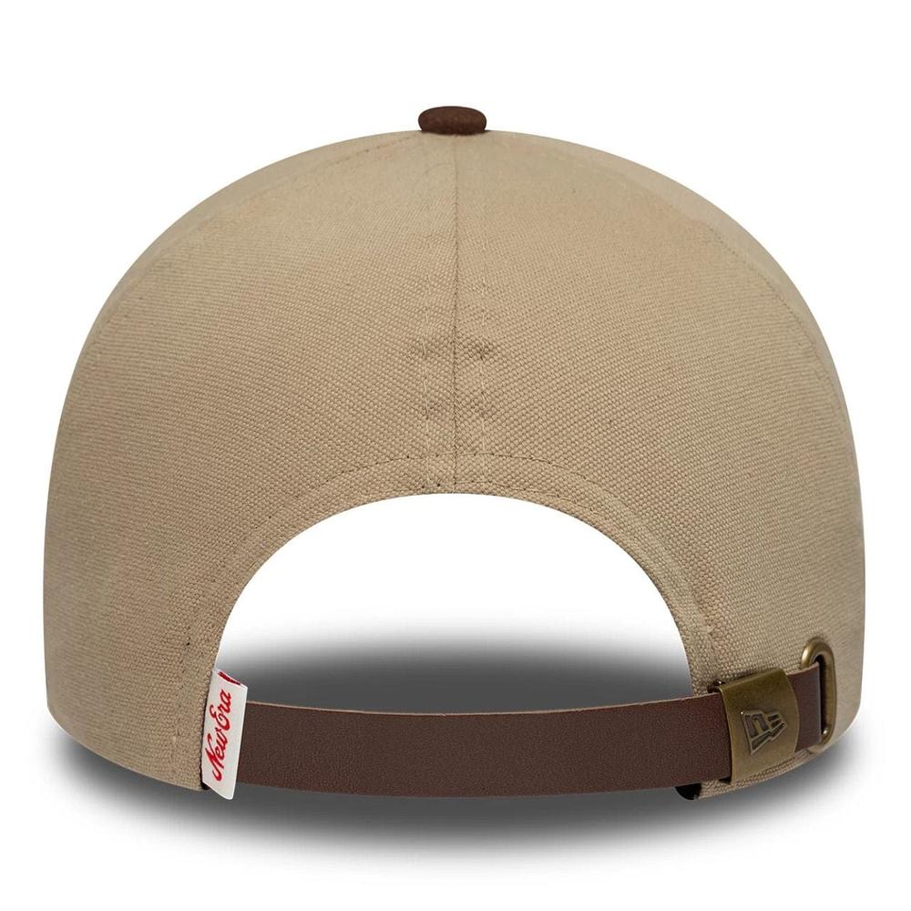 Sapka unisex New Era Patch Suede 9FORTY E-Frame 60771796 - bézs