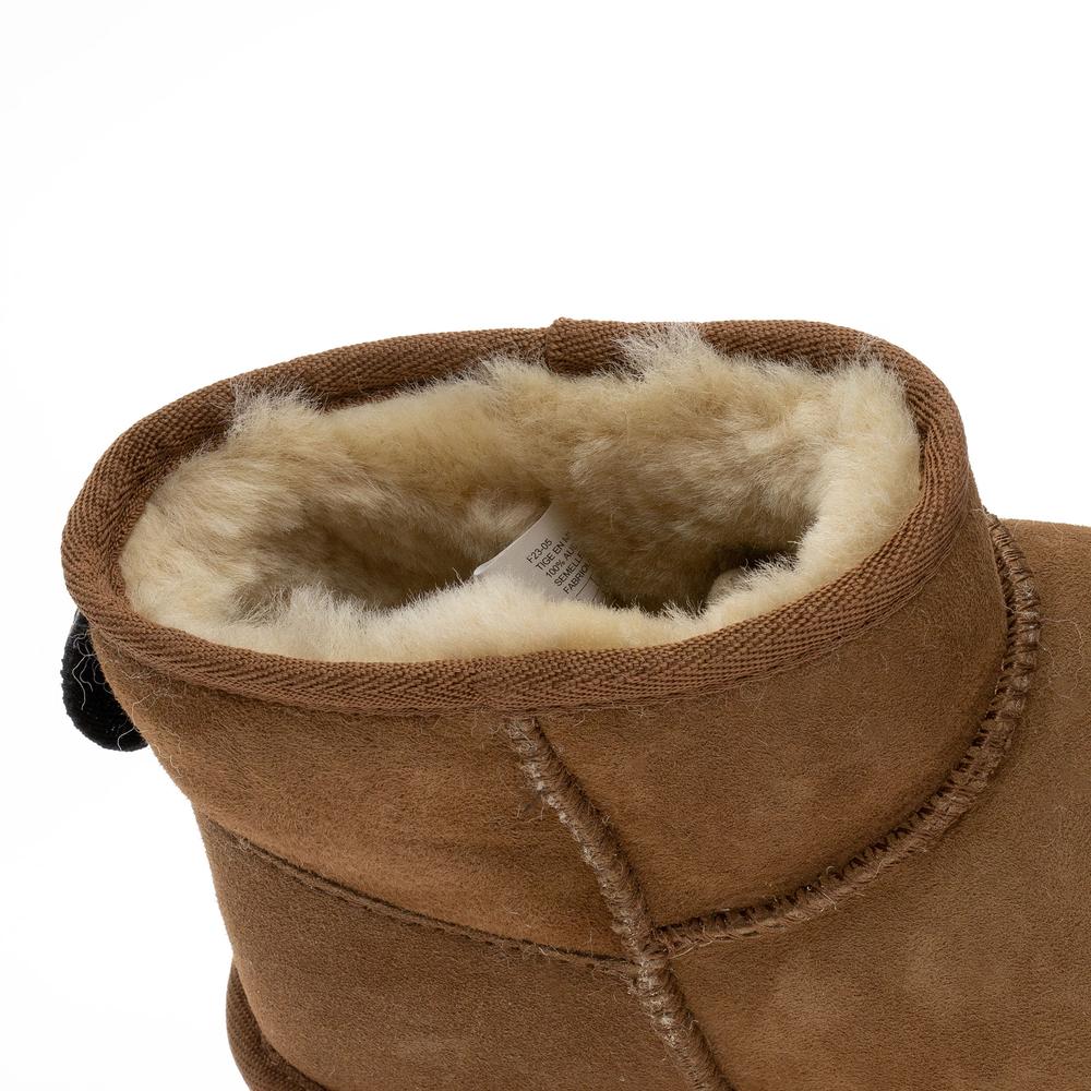 Cipő Emu Sharky Micro Womens Sheepskin W12548CHEB - barna