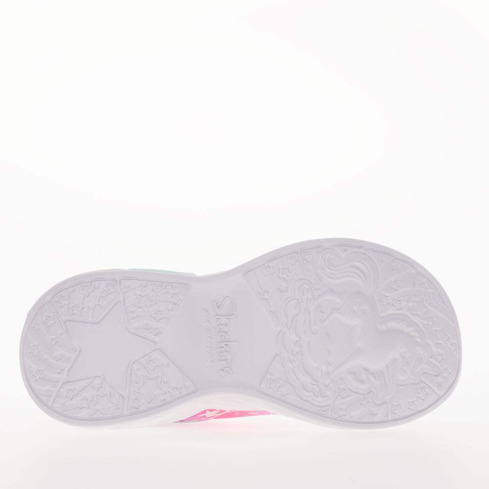 Cipő Skechers S Lights Unicorn Dreams Wishful Magic 302299LLVHP - lila