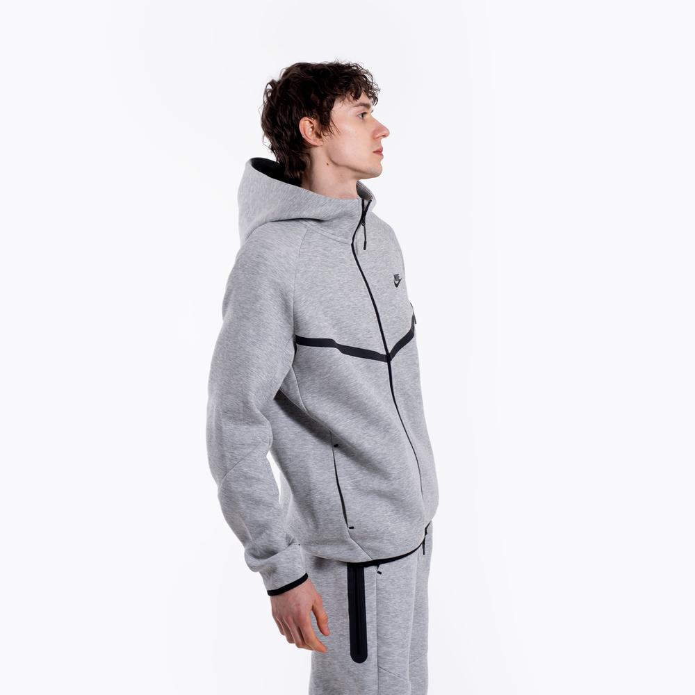 Pulóver férfi Nike Tech Fleece Windrunner Full-Zip HV0949-063 - szürke