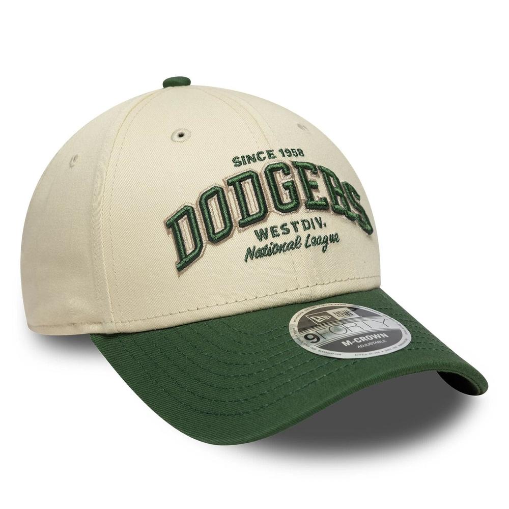 Sapka New Era LA Dodgers MLB Wordmark 9FORTY M-Crown 60771814 - bézs