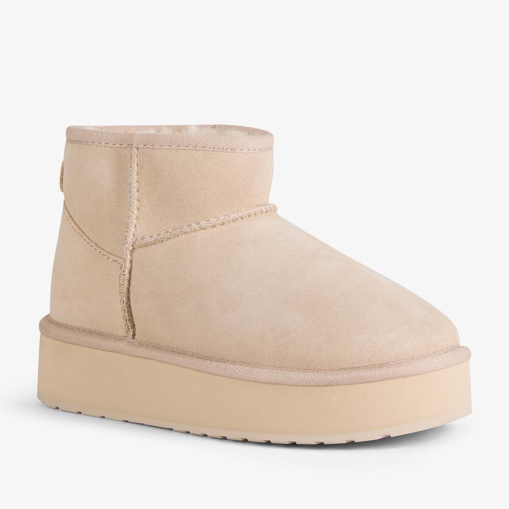 Cipő női Emu Australia Stinger Micro Flatform 2.0 W13296MACA - bézs