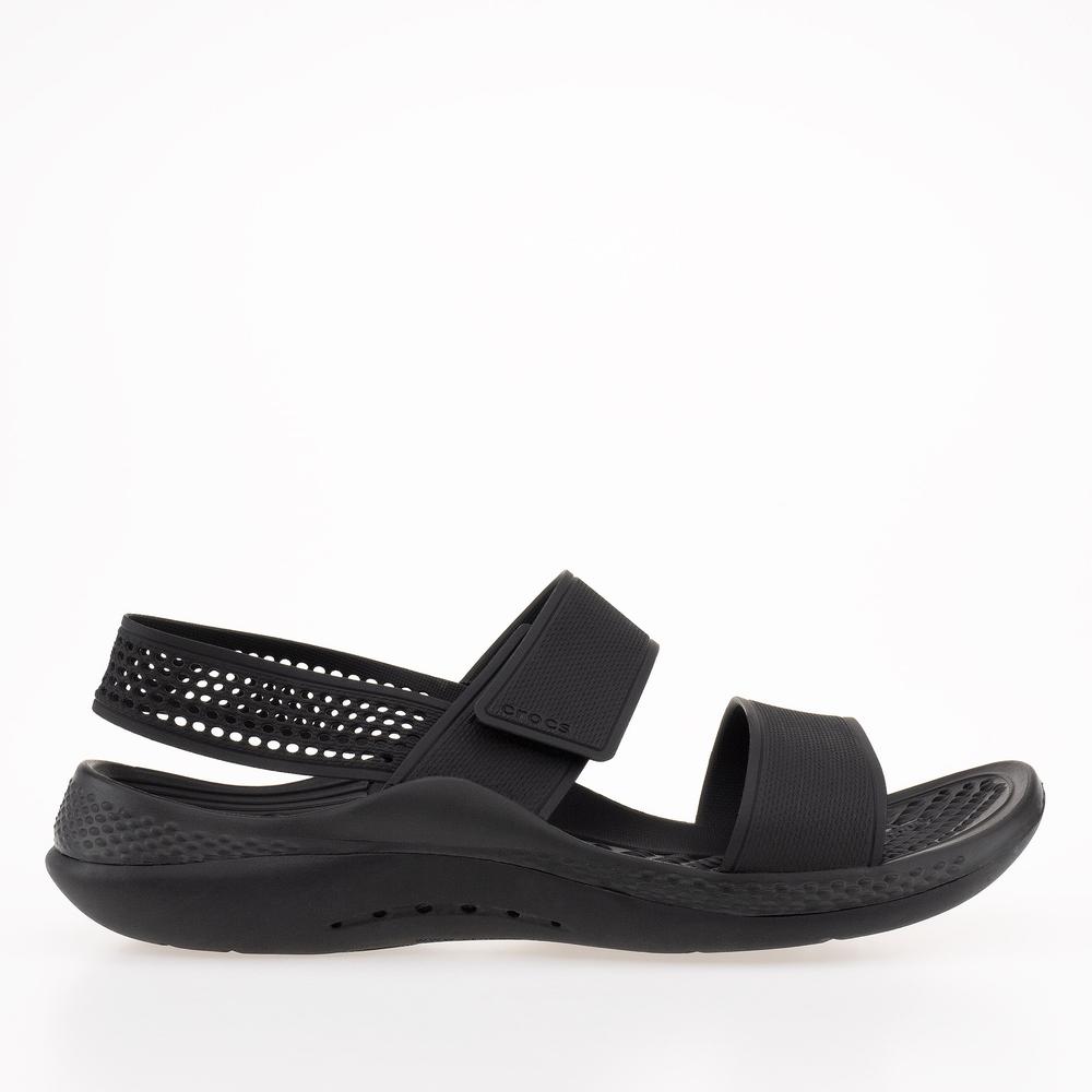 Flip Flop Crocs Literide 360 Sandal 206711-001 - fekete