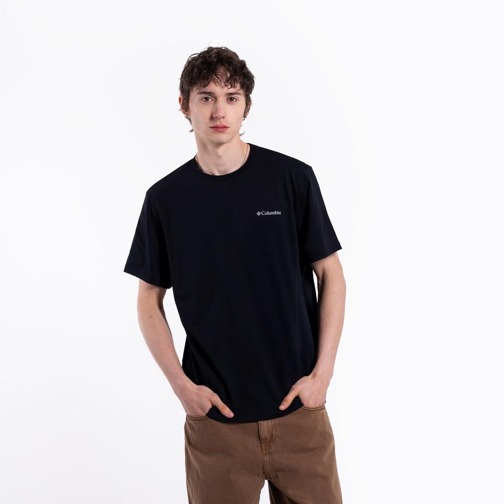 Férfi póló Columbia CSC Basic 2154991010 - fekete