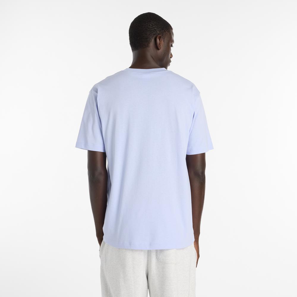 Férfi futópóló New Balance MT51500DYK - kék