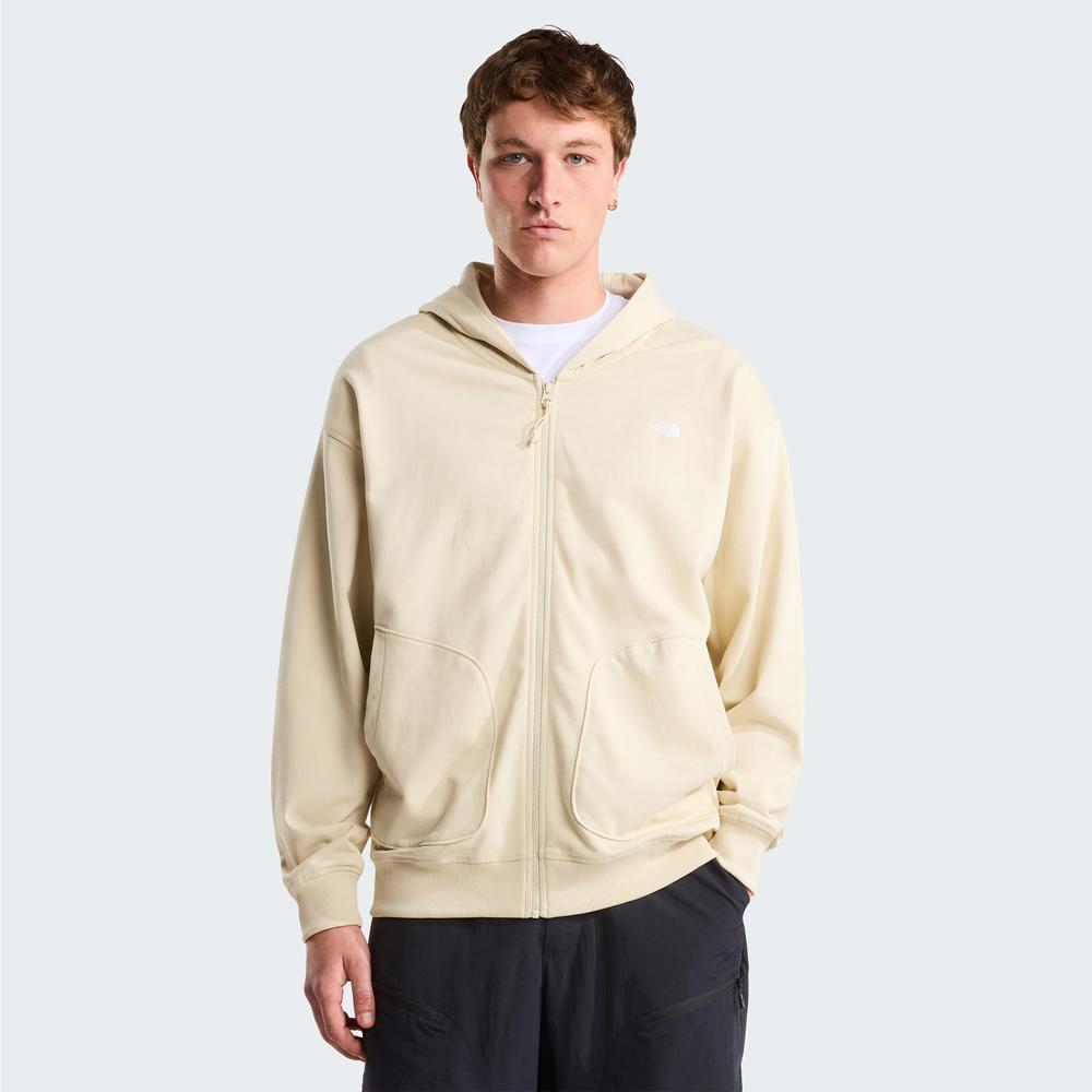 Unisex pulóver The North Face Essential 0A8GQGDOM1 - bézs