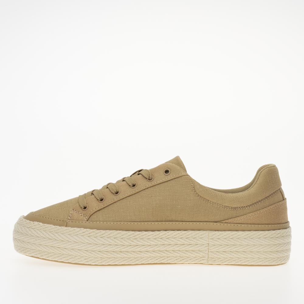 Cipő Tommy Hilfiger Vulc Sneaker Linnen FW0FW07673-RBL - barna