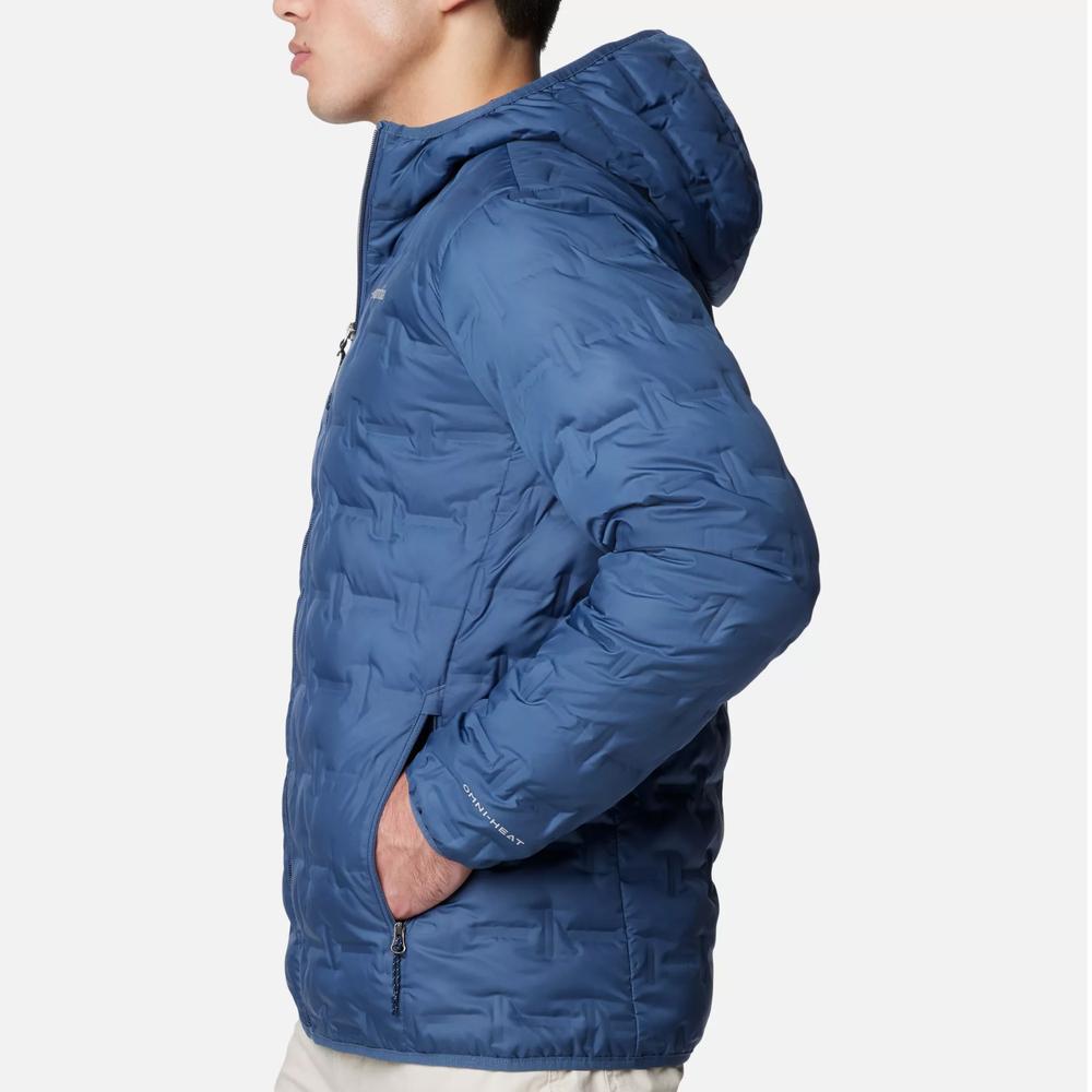 Dzseki Columbia Delta Ridge II Down Hooded 2086222478 - kék