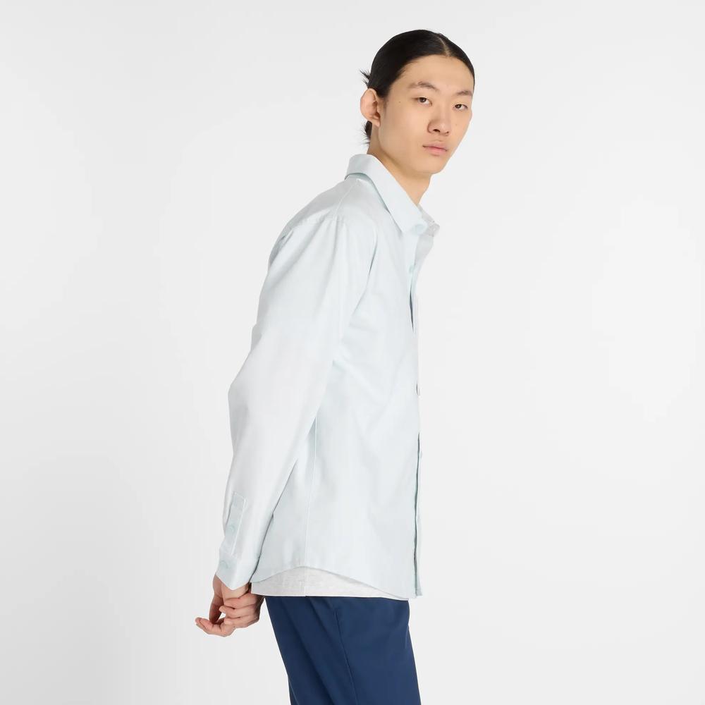 Férfi Ing New Balance MT53523FRL - kék