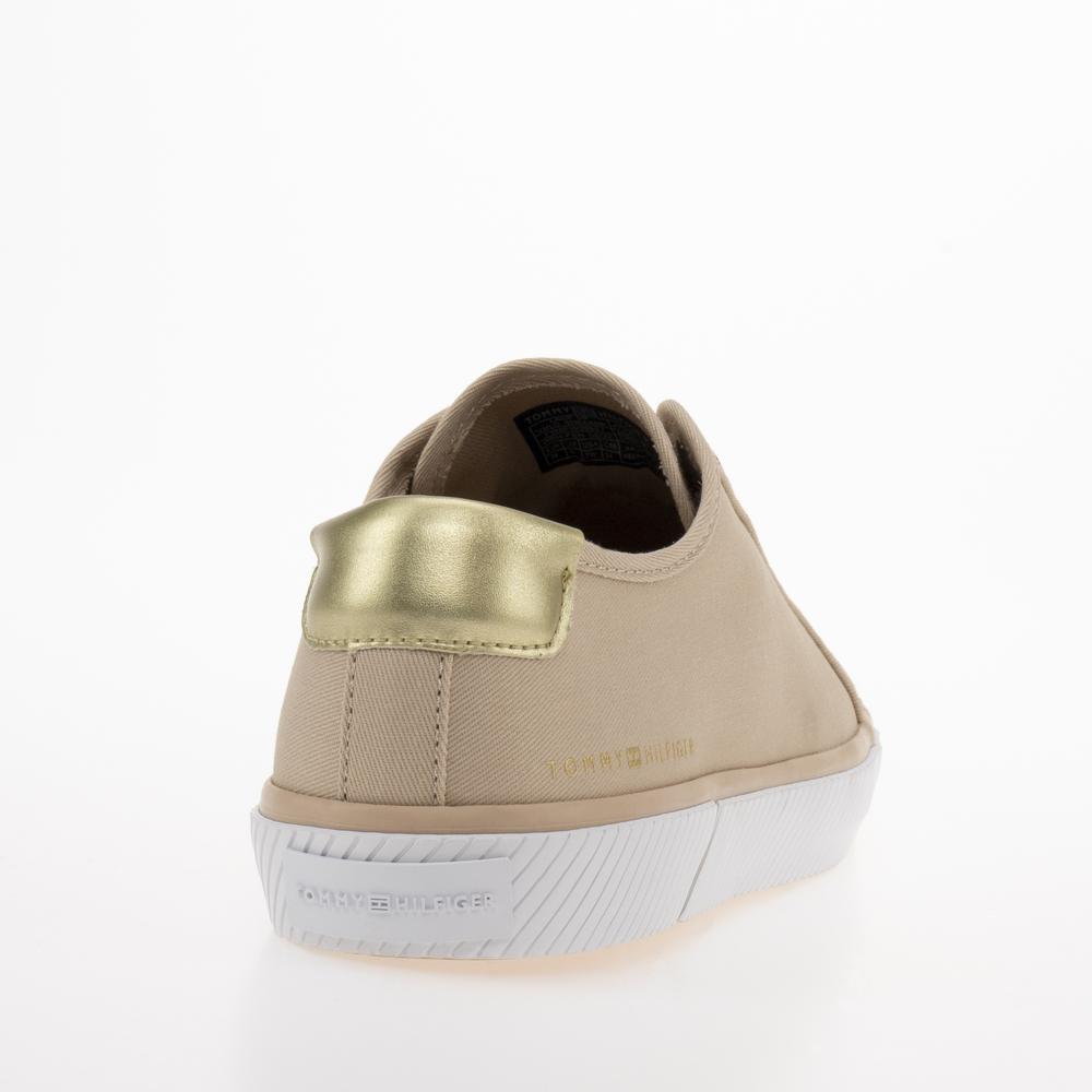 Cipő Tommy Hilfiger Metallic Lace-Up FW0FW06957-TRY - narancs