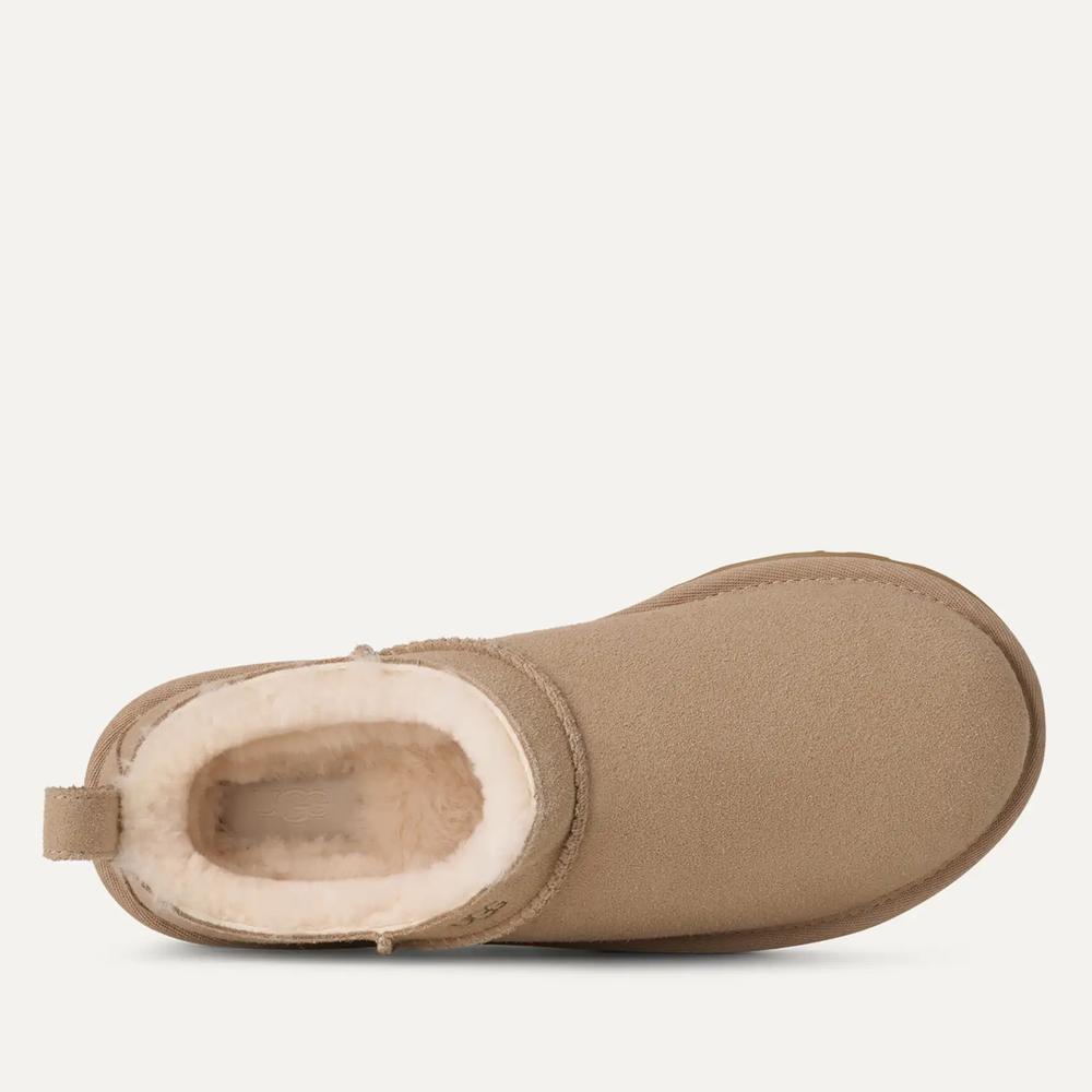 Cipő női Ugg Classic Micro Boot 1173891-SAN - bézs