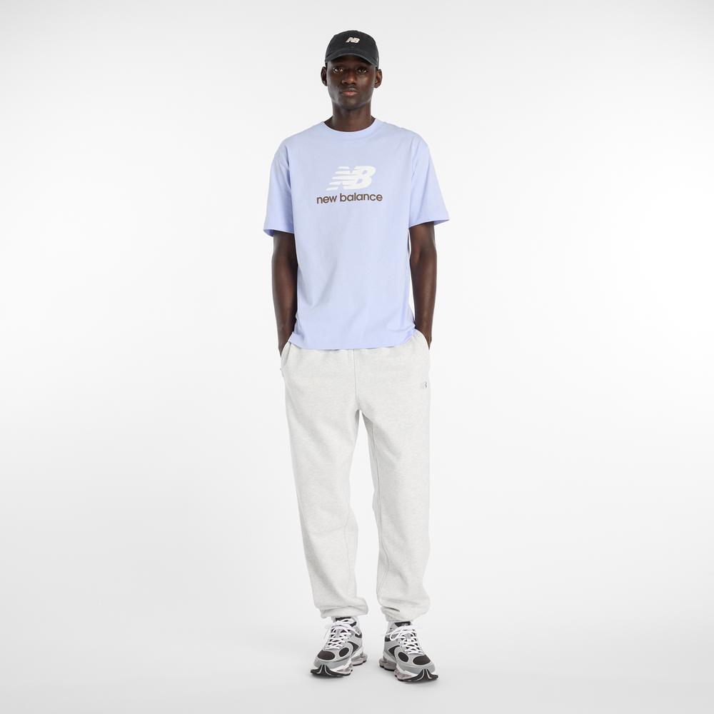 Férfi futópóló New Balance MT51500DYK - kék