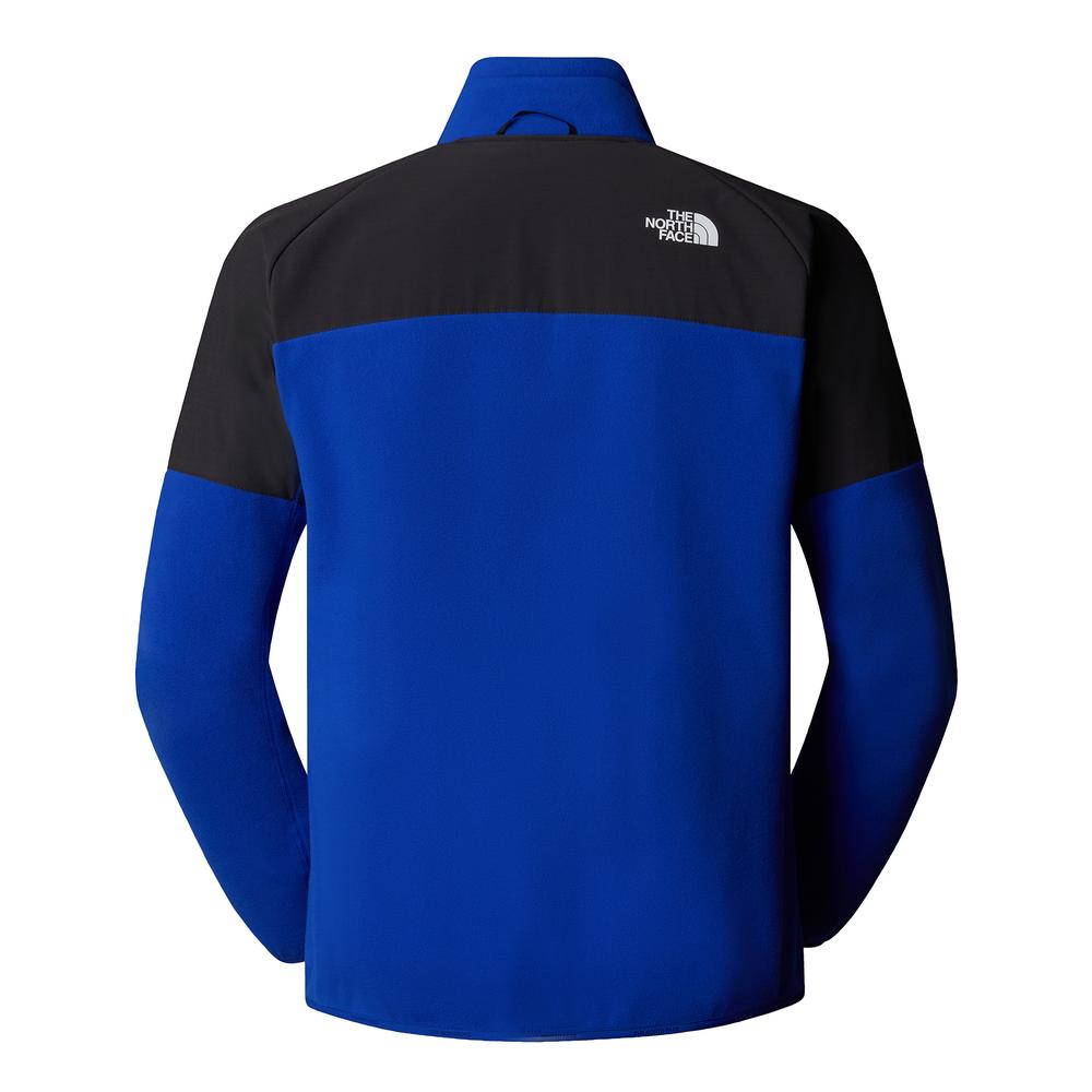 Pulóver The North Face 100 Glacier Heavyweight Full-Zip Fleece 0A89JGJL11 - sötétkék