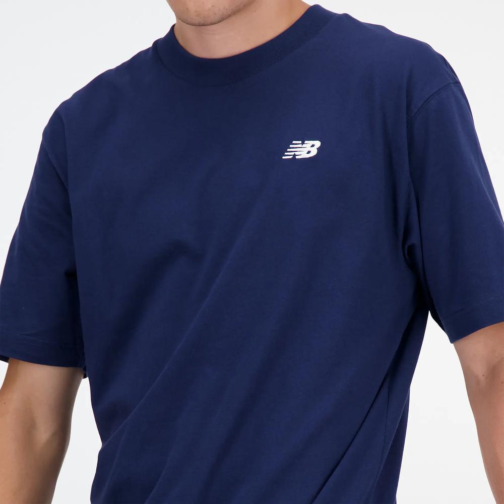 Férfi futópóló New Balance MT41509NNY - sötétkék
