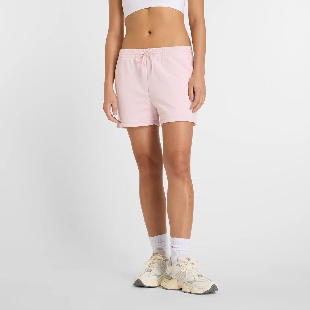 Női rövidnadrág New Balance WS41500RSG - rózsaszín